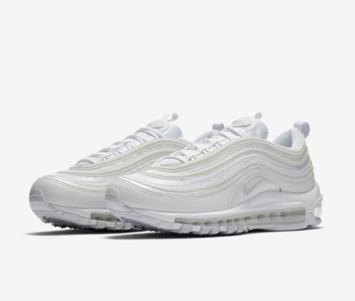 나이키 에어맥스 97 여성 트리플 화이트 921733-100